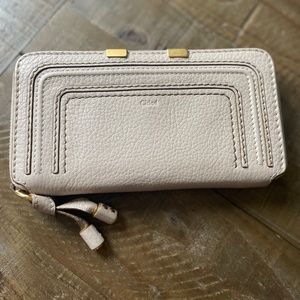 SOLD - Chloe Marcie Zip Wallet